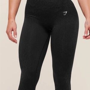 Gymshark Women's Flex High-Waisted Sweat-Wicking Leggings Black Sz Small